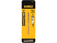 DeWalt Black & Gold 11/64 in. X 3-1/4 in. L High Speed Steel Drill Bit
