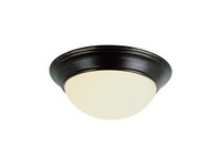 Bel Air Lighting Athena 7 in. H X 16 in. W X 16 in. L Oil Rubbed Bronze