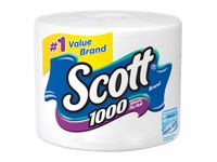 Scott Toilet Paper 1 Rolls 1000 sheet 104.8 ft.