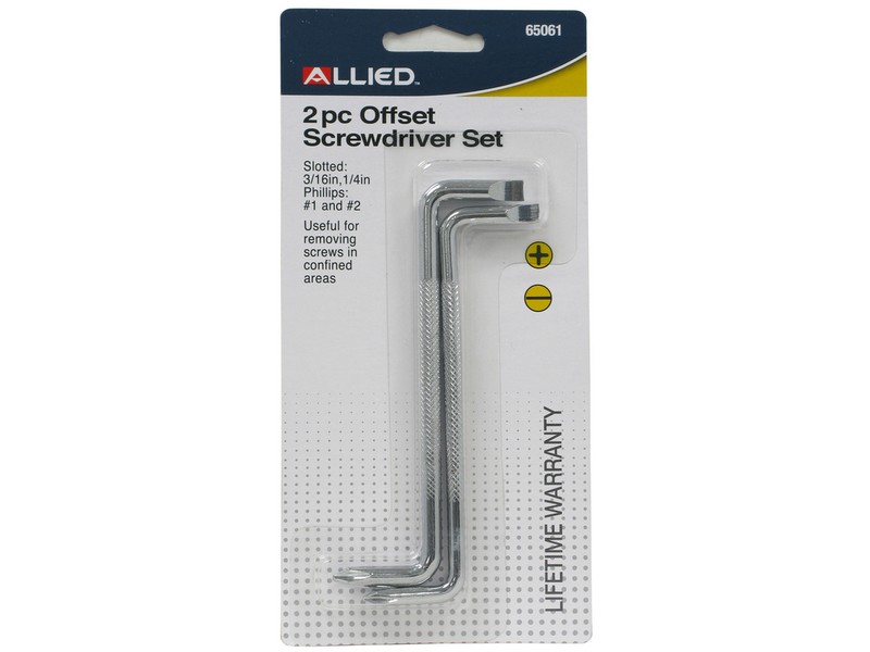 Allied Offset Screwdriver Set 2 pc