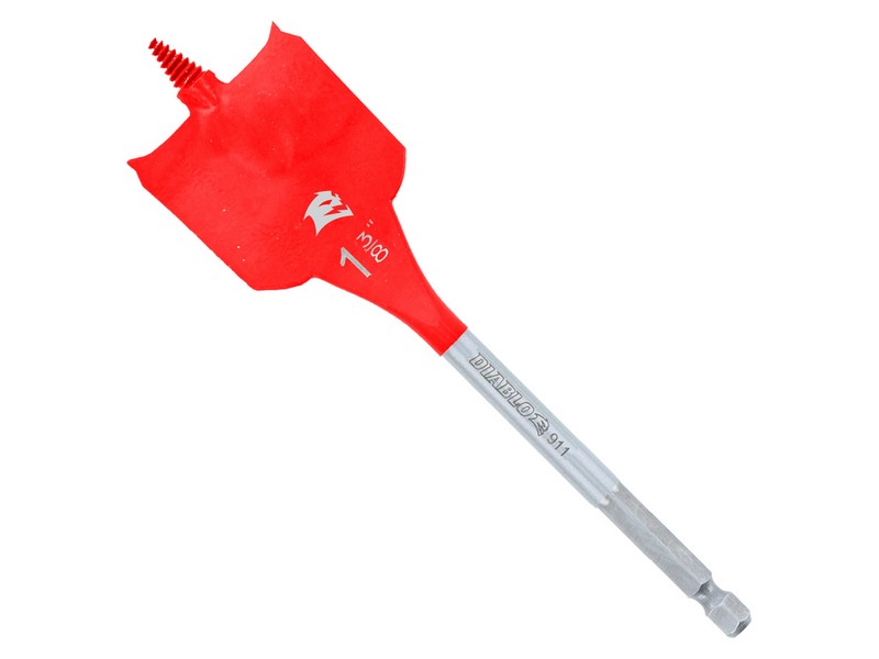 Diablo SPEEDemon 1-3/8 in. S X 6 in. L High Speed Steel Spade Bit 1 pk