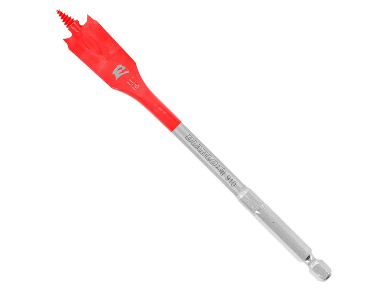 Diablo SPEEDemon 11/16 in. S X 6 in. L High Speed Steel Spade Bit 1 pk