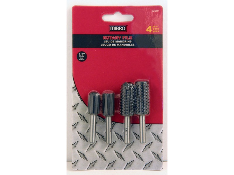 Mibro Rotary File Set 4 pc