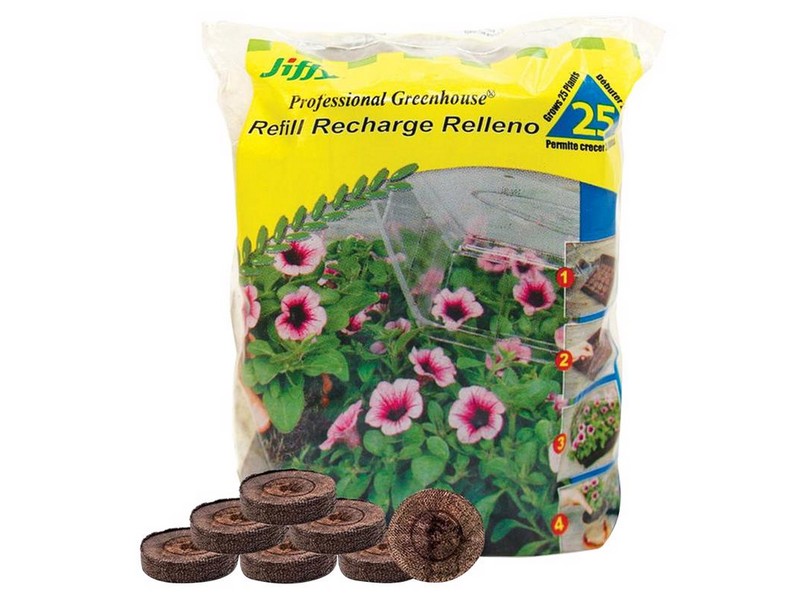 Jiffy Compressed Peat Pellet 25 pk