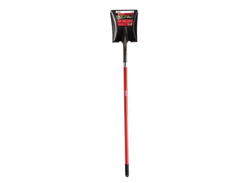 Bond 58 in. Steel Square Shovel Fiberglass Handle