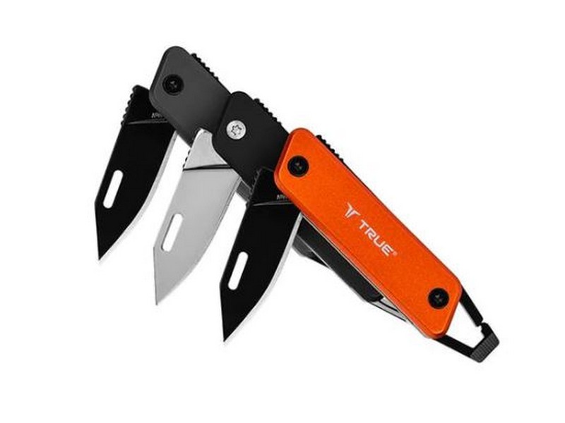 True Modern Keychain Knife Black