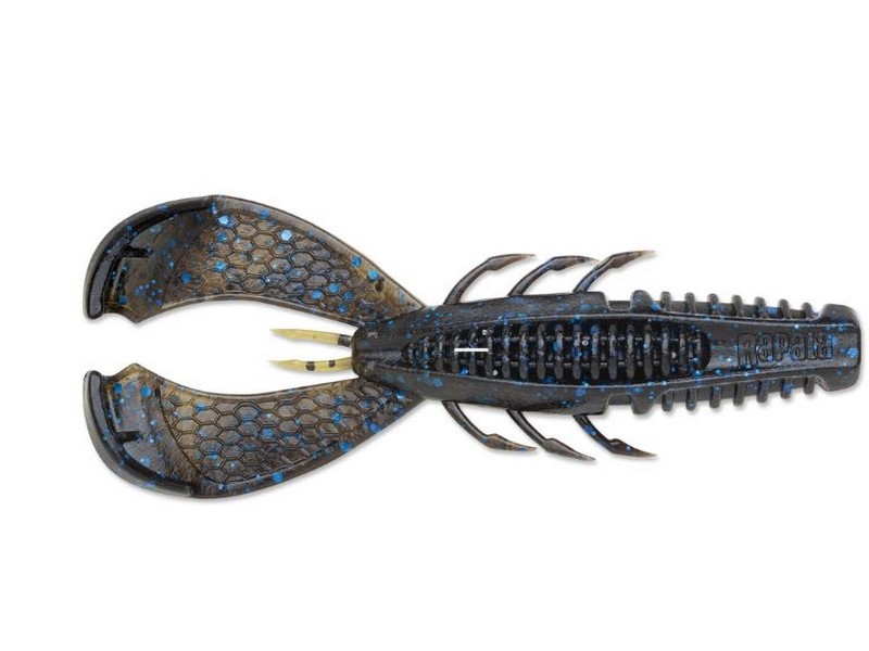 Rapala CrushCity Cleanup Craw 3.5" Blue Green Pumpkin