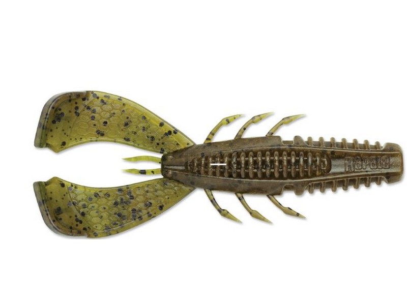 Rapala CrushCity Cleanup Craw 3.5" Green Pumpkin Watermelon