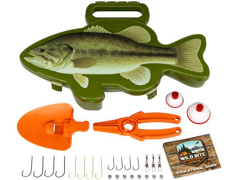 Flambeau Wild Bite Adventure Fishing Kit Bass