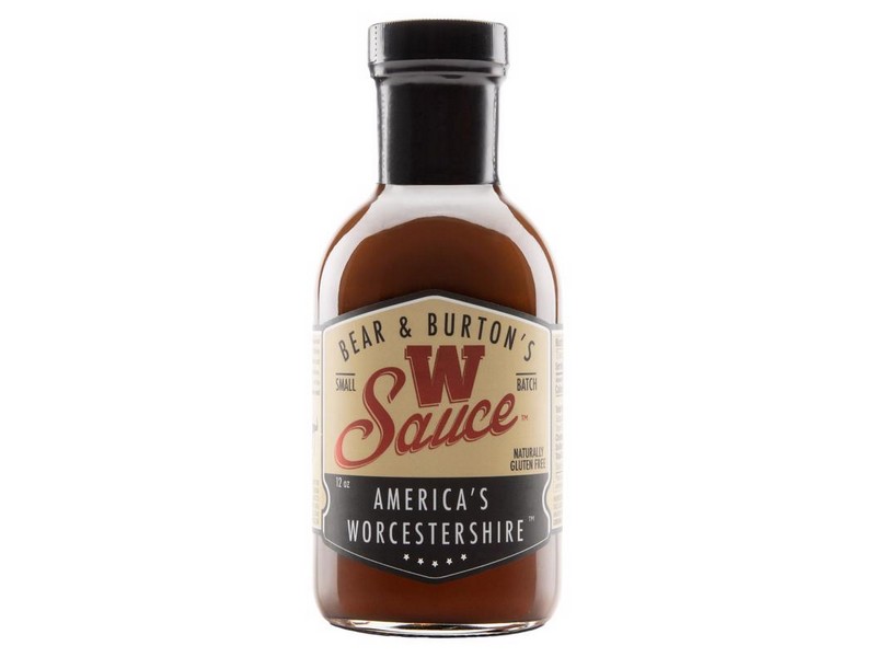 The W Sauce Bear & Burton's America's Worcestershire Sauce 12 oz