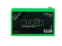 Norsk Lithium 7.5AH Li-Ion Battery 12 Volt