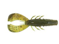 Rapala CrushCity Cleanup Craw 3.5" Green Pumpkin Chartreuse Pepper
