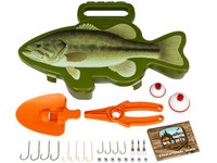 Flambeau Wild Bite Adventure Fishing Kit Bass