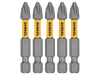 DeWalt Max Fit Phillips #2 X 2 in. L Screwdriver Bit Set Steel 5 pk