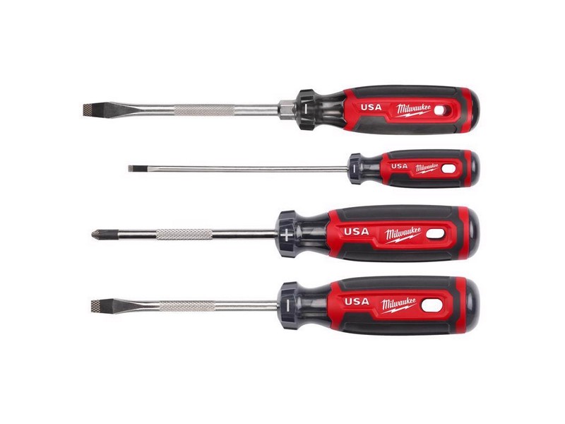 Milwaukee Screwdriver Set 4 pc