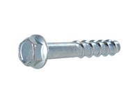 Hillman Screw-Bolt+ 1/4 in. D X 3 in. L Steel Concrete Screw Anchor 25 pk