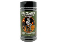 Grill Your Ass Off Gunpowder Steak and Brisket BBQ Seasoning 13 oz