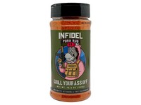 Grill Your Ass Off Infidel Pork Bar-B-Q Rub/Seasoning 10.5 oz