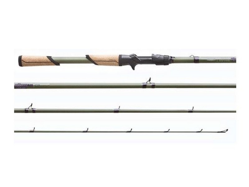 St. Croix Mojo Bass Glass Trigon Casting Rod 7'4