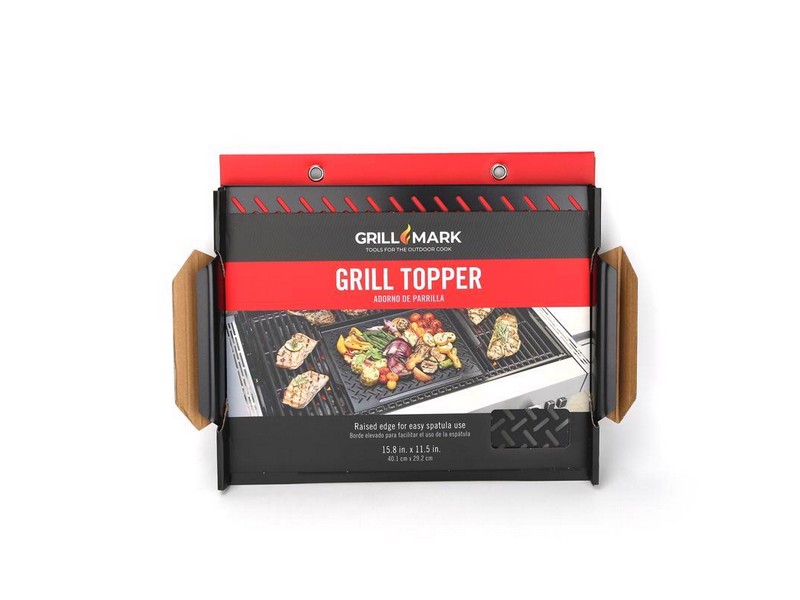 Grill Mark Steel Grill Topper 16 in. L X 12 in. W 1 pk