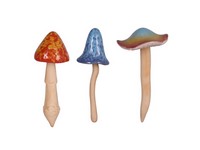 Meadowcreek Assorted Ceramic 7.4 in. H Yard Stake