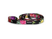 Wolfgang Multicolored DarkFloral Polyester Dog Leash Medium/Large