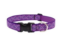 Lupine Pet Original Designs Multicolor Jelly Roll Nylon Dog Adjustable Collar