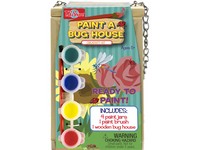 T.S. Shure Paint A Bug House Kit Wood 6 pc