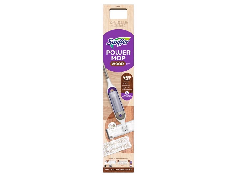 Swiffer Power Mop 14.5 in. W Dry/Wet Spray Mop Kit