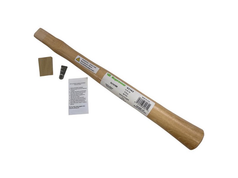 Vaughan Supreme 14 in. American Hickory Replacement Handle Brown 4 pc