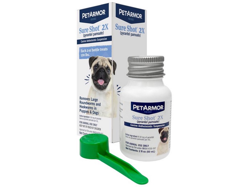 PetArmor Sure Shot Dog De-Wormer 2 oz