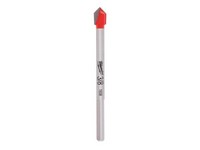 Milwaukee 3/8 in. X 3.75 in. L Carbide Tipped Glass/Tile Drill Bit 3-Flat