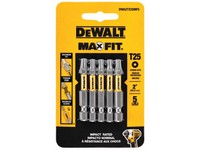 DeWalt Max Fit Torx #25 X 2 in. L Screwdriver Bit Set Steel 5 pk