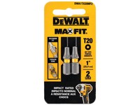 DeWalt Max Fit Torx #20 X 1 in. L Screwdriver Bit Set Steel 2 pk