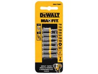 DeWalt Max Fit Torx 1 in. L Screwdriver Bit Set Steel 7 pk