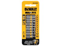 DeWalt Max Fit Hex 1 in. L Screwdriver Bit Set Steel 9 pk