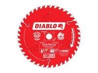 Diablo 6-1/2 in. D X 5/8 in. S Finish/Plywood TiCo Hi-Density Carbide Circular Saw Blade 40 teeth 1