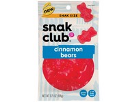Snak Club Cinnamon Gummi Candy 3.75 oz Bagged