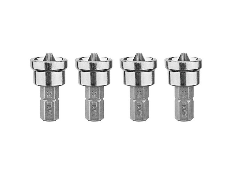 DeWalt Max Fit Phillips 1 in. L Drywall Screw Setter Steel 4 pk