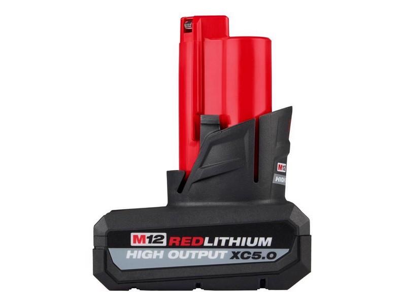 Milwaukee M12 RedLithium XC 5 Ah Lithium-Ion High Output Battery Pack 1 pc