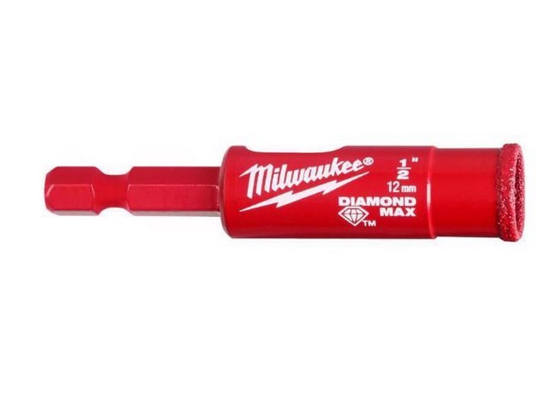 Milwaukee Diamond Plus 1/2 in. Diamond Grit Hole Saw 1 pc