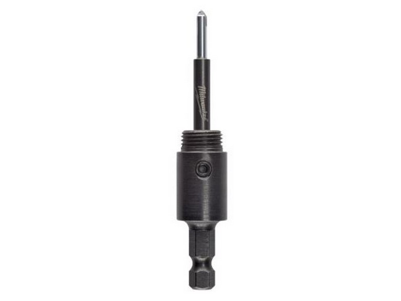 Milwaukee Carbon Steel Retractable Starter Bit and Arbor 1 pc