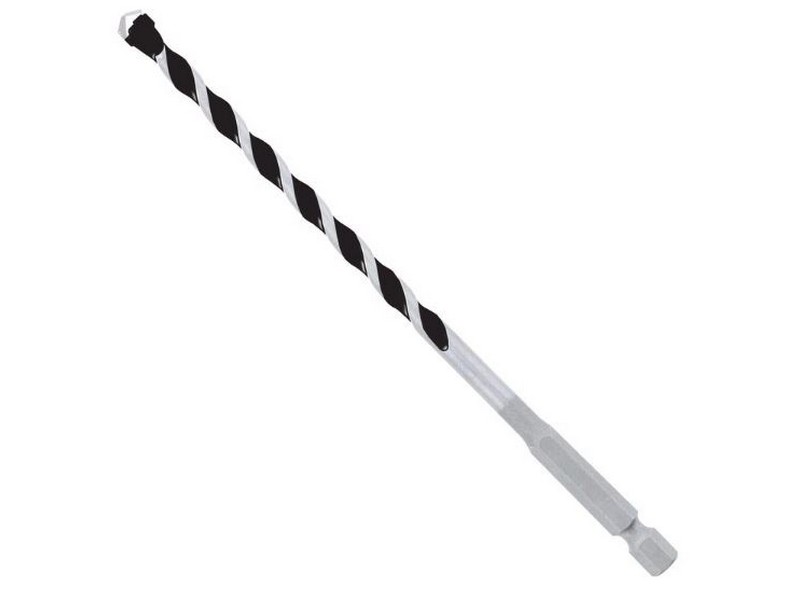 Diablo 1/4 in. S X 6 in. L Carbide Tipped Hammer Drill Bit 1 pk