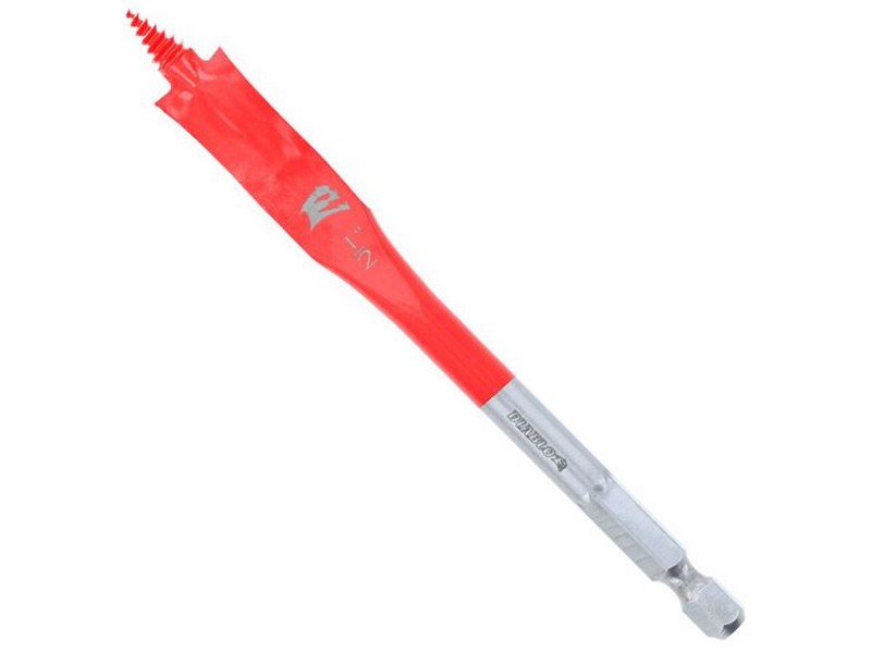 Diablo SPEEDemon 1/2 in. S X 4 in. L High Speed Steel Spade Bit 1 pk