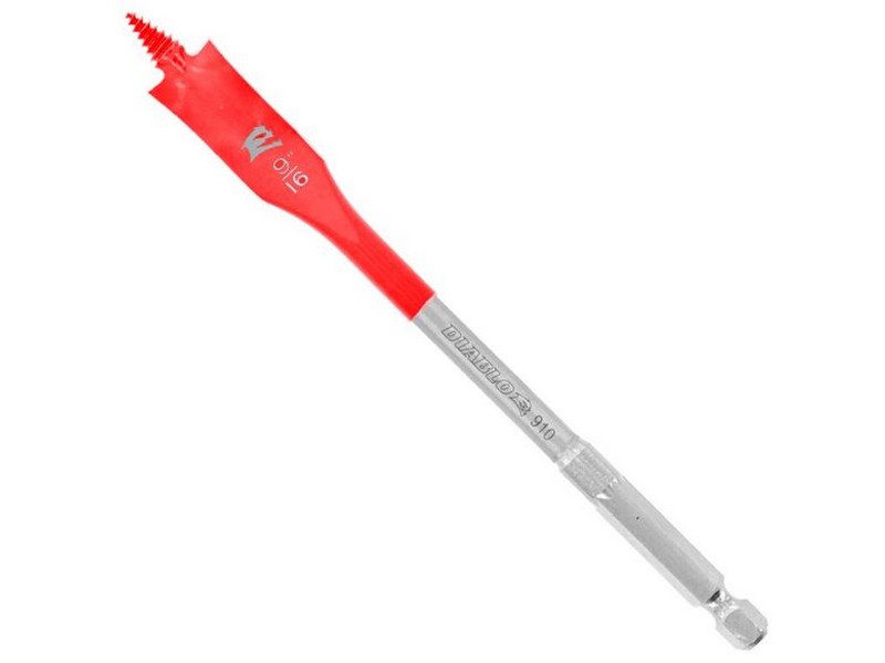 Diablo SPEEDemon 9/16 in. S X 6 in. L High Speed Steel Spade Bit 1 pk
