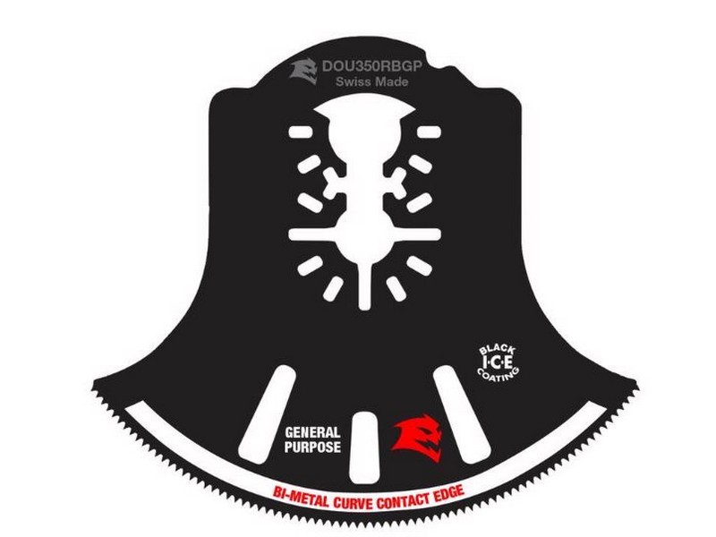 Diablo 3-1/2 in. W Bi-Metal Oscillating Blade 1 pk