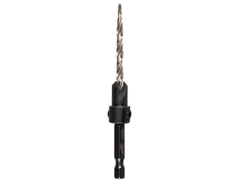 Milwaukee #8 Sizes X 11/64 in. D Black Oxide Countersink Bit 1 pc