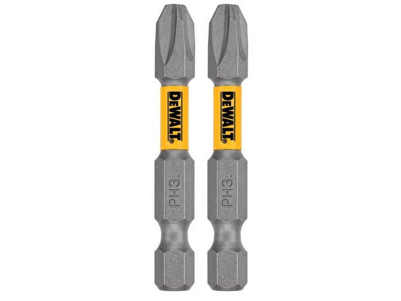 DeWalt Max Fit Phillips #3 X 2 in. L Screwdriver Bit Set Steel 2 pk