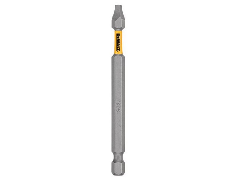 DeWalt Max Fit Square #2 X 3.5 in. L Screwdriver Bit Steel 1 pk