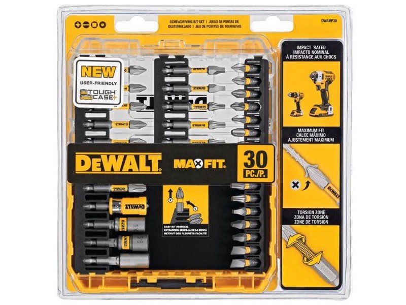 DeWalt Maxfit Screwdriver Bit Set 30 pc